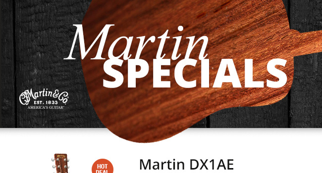 Emailing voor Martin Guitar